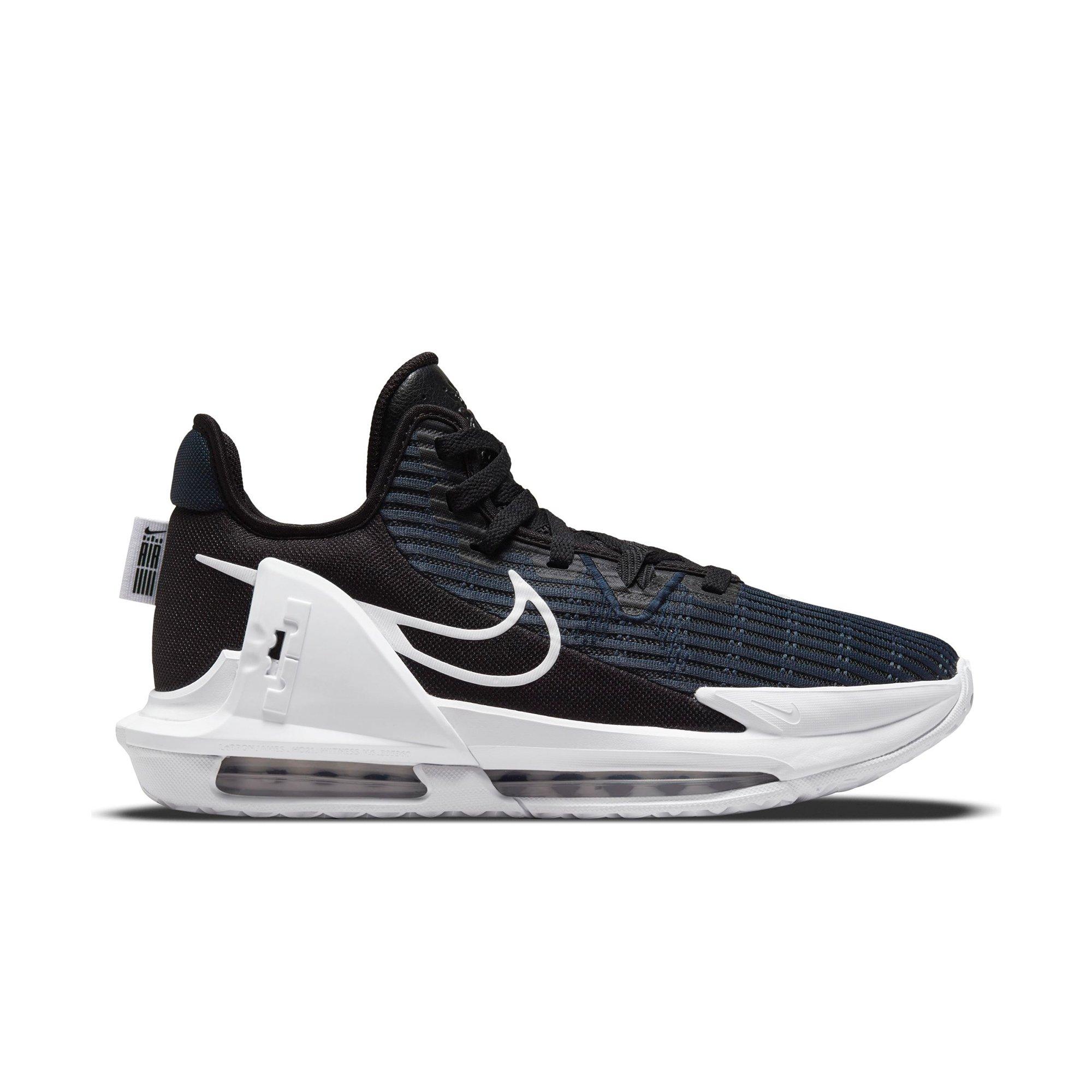 Nike lebron black and white hotsell